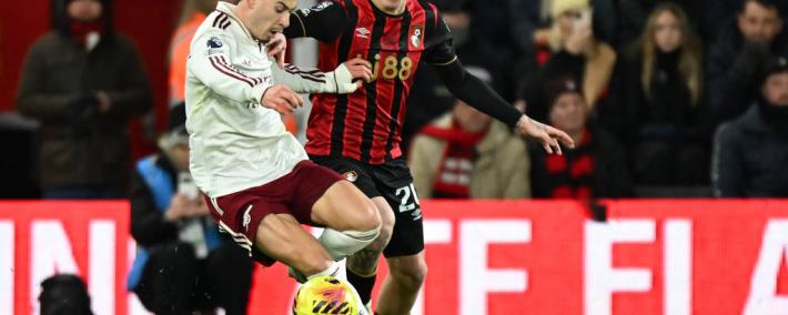 世界杯竞猜-英超-赖斯双响加布里埃尔送礼+破门 阿森纳3-2伯恩茅斯