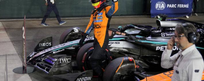 世界杯-F1卡塔尔站：大反弹！皮亚斯特里破纪录夺杆，角田裕毅首次击败维斯塔潘