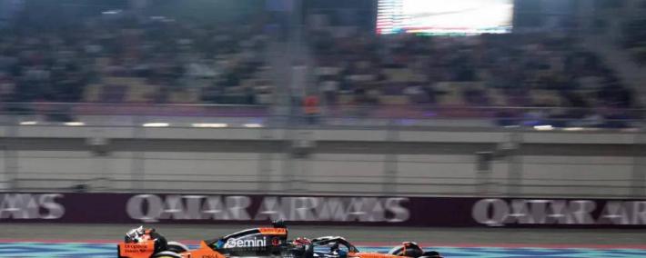 世界杯-F1卡塔尔站精彩回顾：皮亚斯特里破纪录夺杆，角田裕毅首度力压维斯塔潘