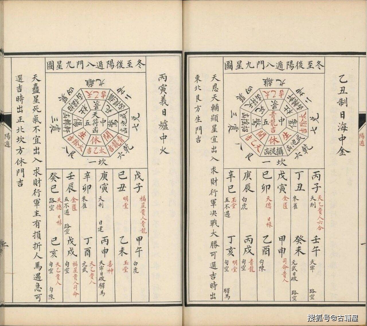 世界杯竞猜-择日古籍《选择秘录 诹吉便览、宝镜图、八门九星阴阳二遁》